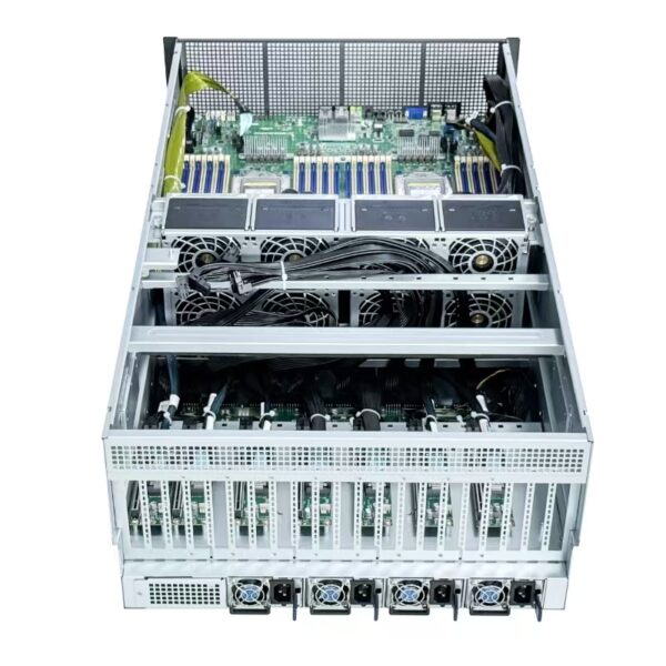 5U8 card server 5090GPU rack-mounted service host ai large model local deployment computing machine workstation