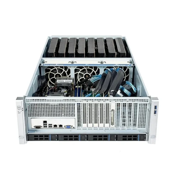 Dual-channel AMD8 card 5090 4090GPU computing power server platform ai training inference deep learning host