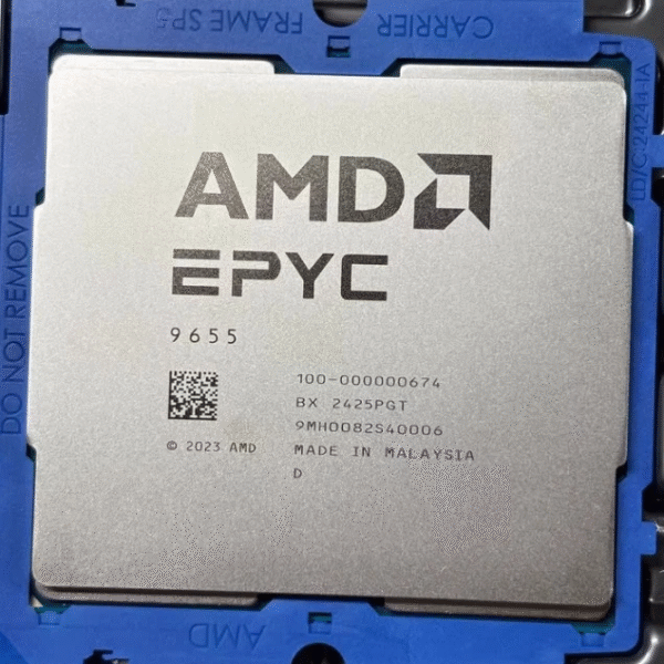 AMD EPYC 9655  2.6- 4.1 GHz 96cores 192thr 400W CPU official version